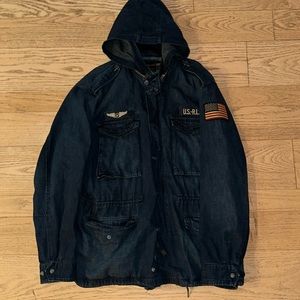 Ralph Lauren Military Field Denim Jacket
